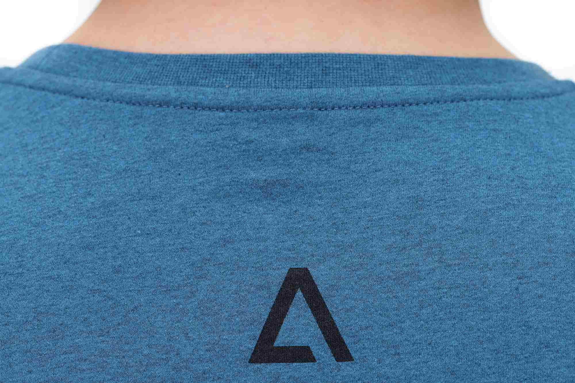 ACID Organic T-Shirt Classic Logo Blue - Image 5