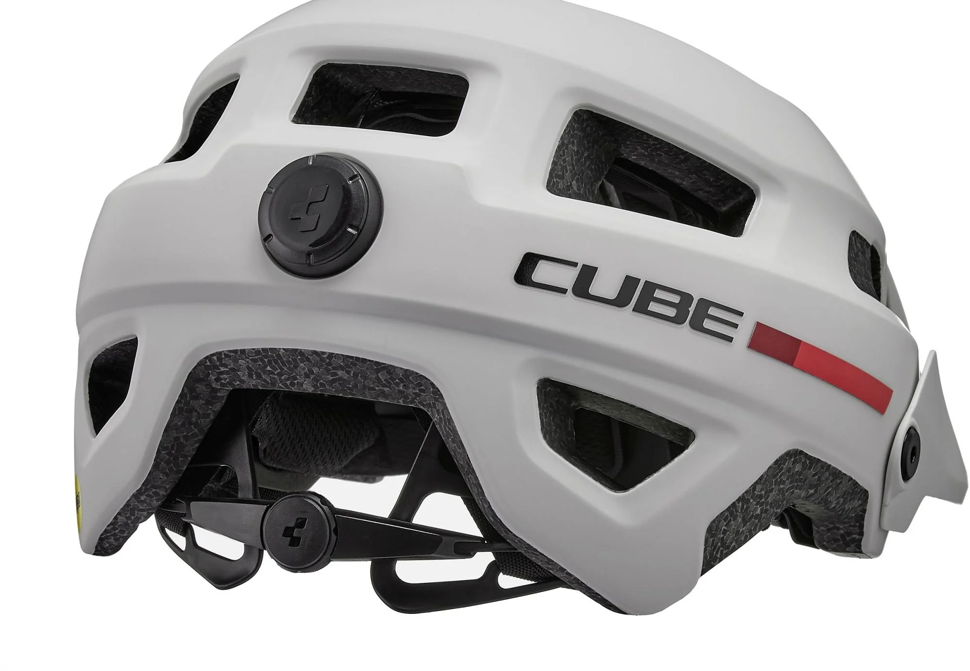 CUBE Helmet Frisk Teamline Grey/Red/Blue - Image 5