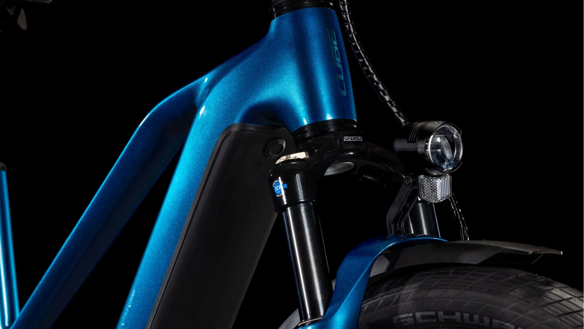 CUBE KATHMANDU HYBRID EX 800 ELECTRICBLUE/CHROME - Image 13