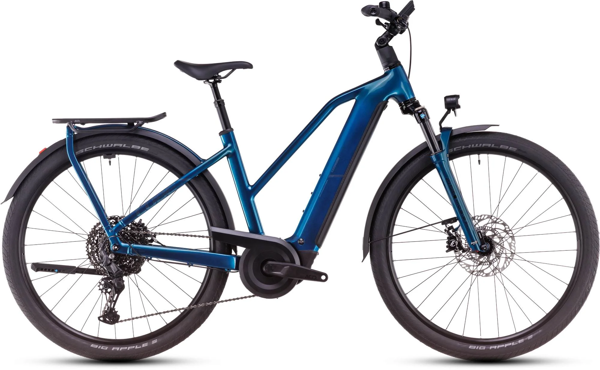 CUBE KATHMANDU HYBRID EX 800 ELECTRICBLUE/CHROME - Image 8