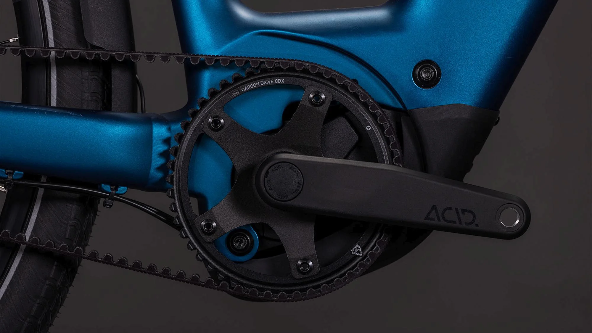 CUBE SUPREME HYBRID DELUXE PRO 600 ELECTRICBLUE/CHROME - Image 5